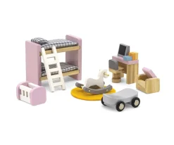 Muebles Dormitorio Infantil para Casa de Muñecas