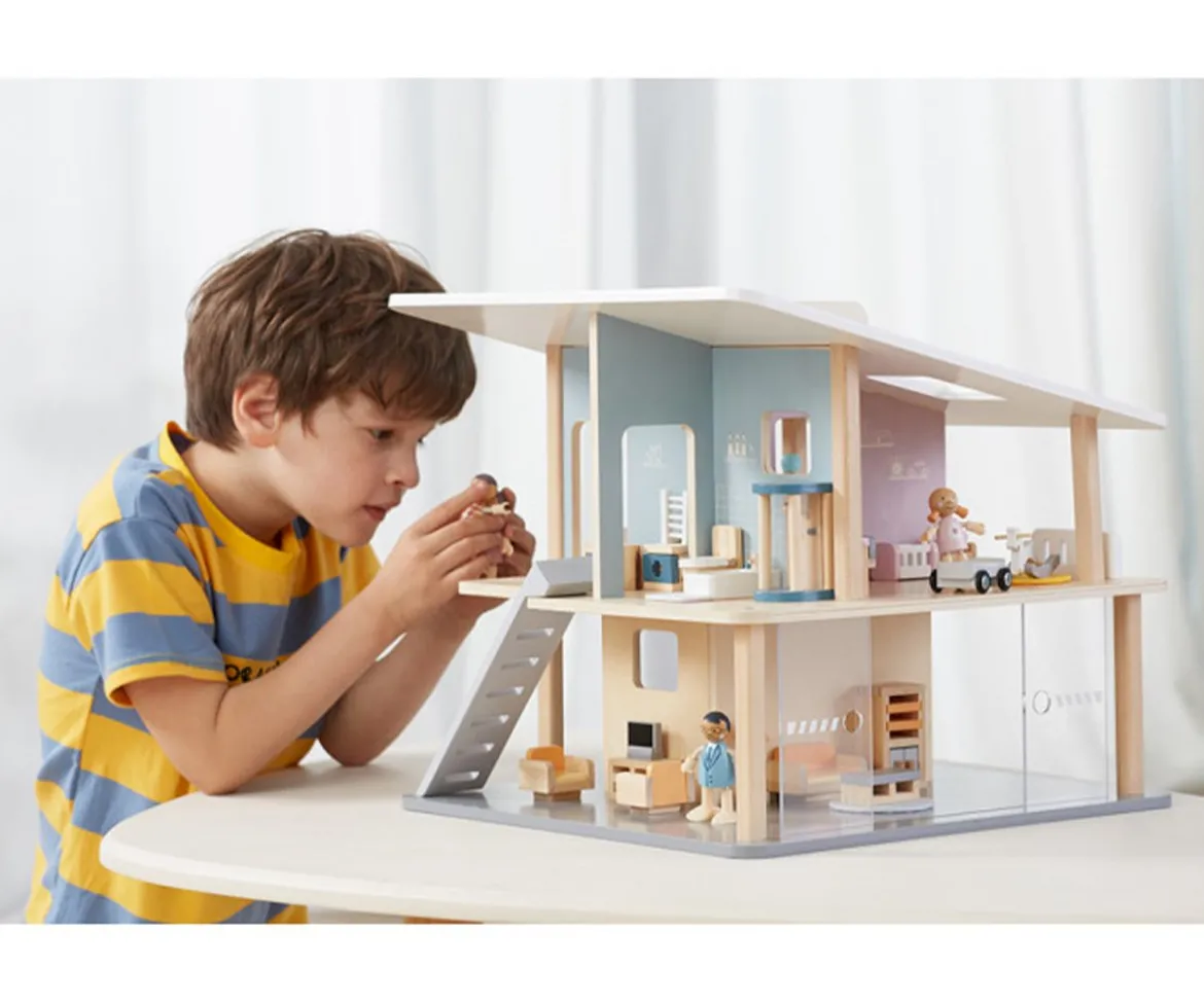 Muebles Dormitorio Infantil para Casa de Muñecas