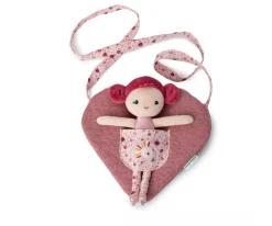 Muñeca Aline con Bolso de Corazón