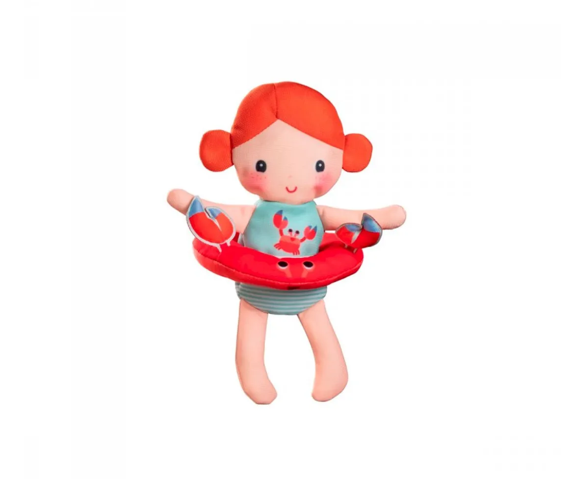Muñeca de Baño con Flotador Cangrejo