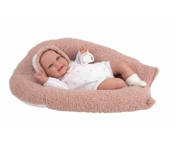 Muñeca Elegance Babyto Rosa 35 cm con Cojín