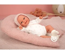 Muñeca Elegance Babyto Rosa 35 cm con Cojín