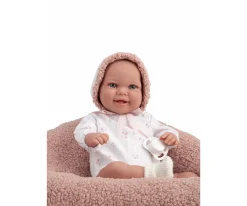 Muñeca Elegance Babyto Rosa 35 cm con Cojín