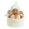 Muñeca Elegance Lupi 26cm con Canastilla Beige