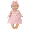 Muñeca Gordis Faustine con Vestido y Diadema Coton Fraise