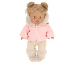 Muñeca Gordis Luisa con Conjunto, Chaqueta Esquí Gigi y Botas Beige