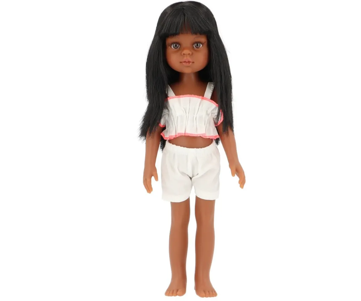 Muñeca Minikane Amiga Nora con Bañador Retro Blanco