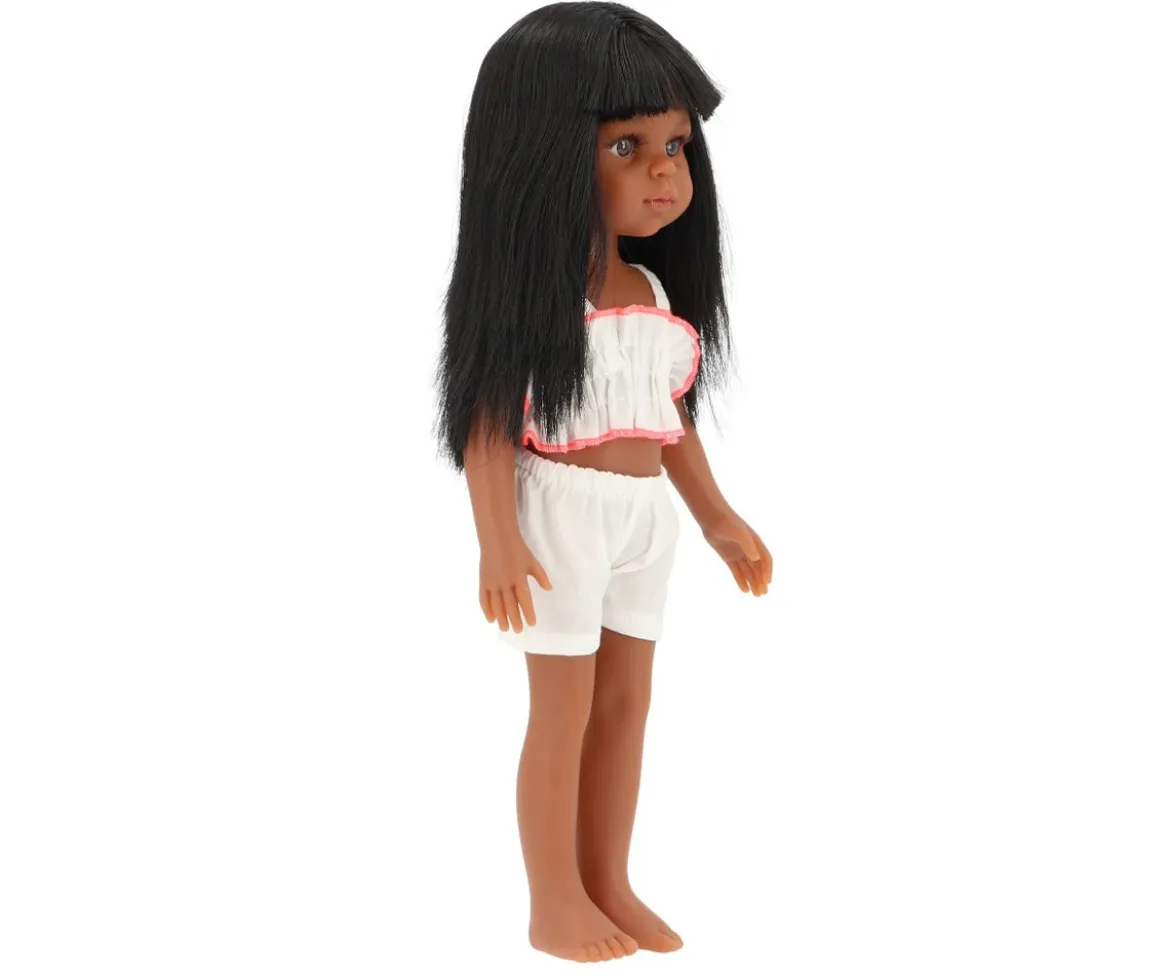 Muñeca Minikane Amiga Nora con Bañador Retro Blanco