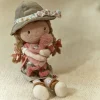 Muñeco Blandito Rosa Exploradora Safari