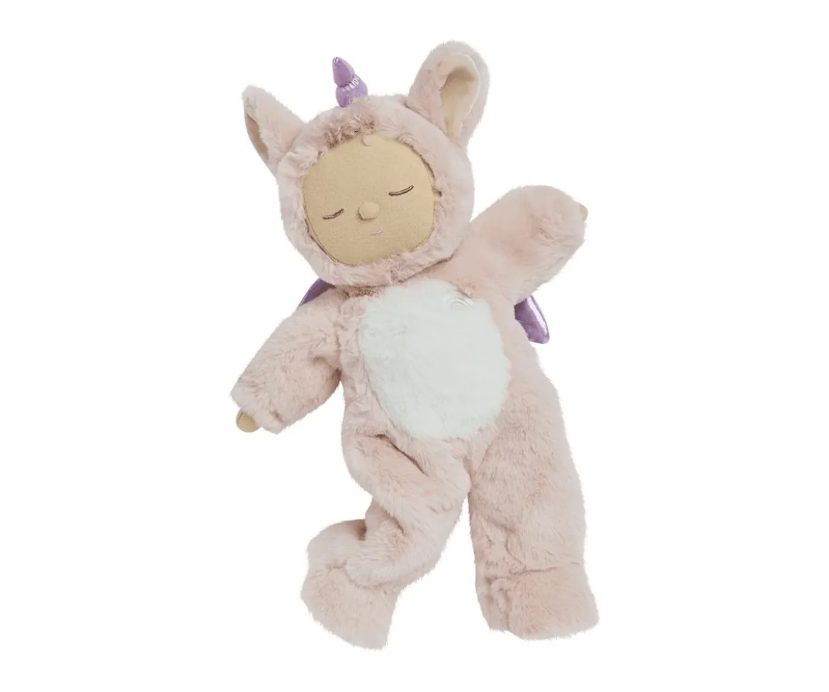 Muñeco Dinkum Cozy Unicorns Sugarpie Pink