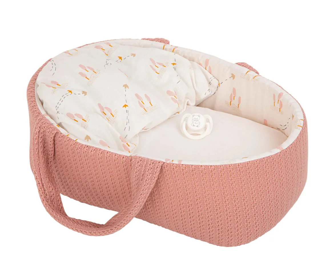 Muñeco Elegance Babyto Rosa 33cm con Capazo