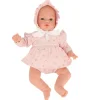 Muñeco Helena con Vestido y Gorrito Pink Flowers