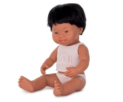Muñeco Síndrome de Down Latino 38 cm