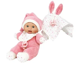 Muñeco Soft Pepote con Doudou 26cm Personalizable Pink