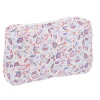 Neceser Acolchado Flower Blue