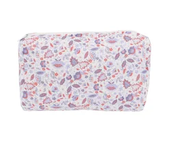 Neceser Acolchado Flower Blue