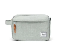 Neceser Chapter Travel Kit Iceberg Green Crosshatch