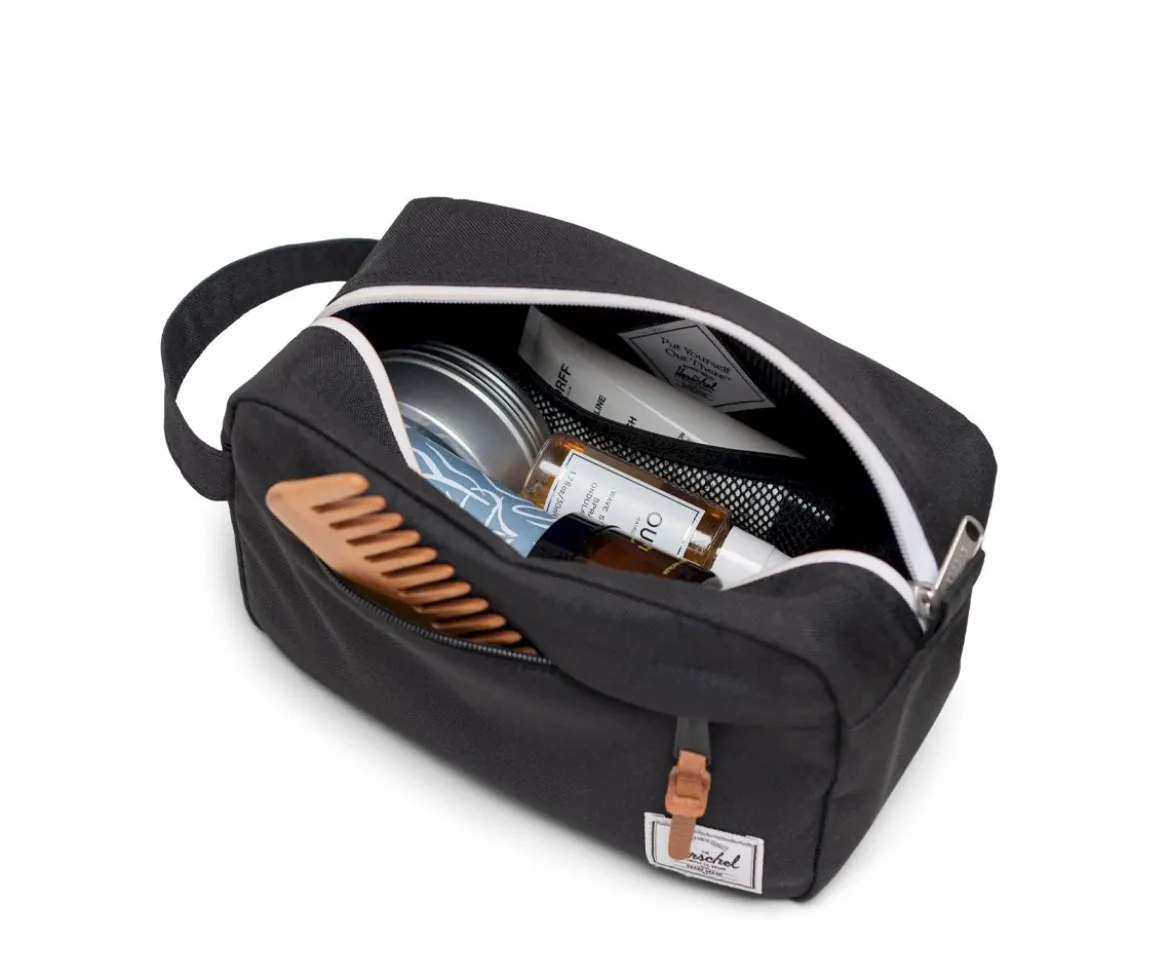 Neceser Chapter Travel Kit Iceberg Green Crosshatch