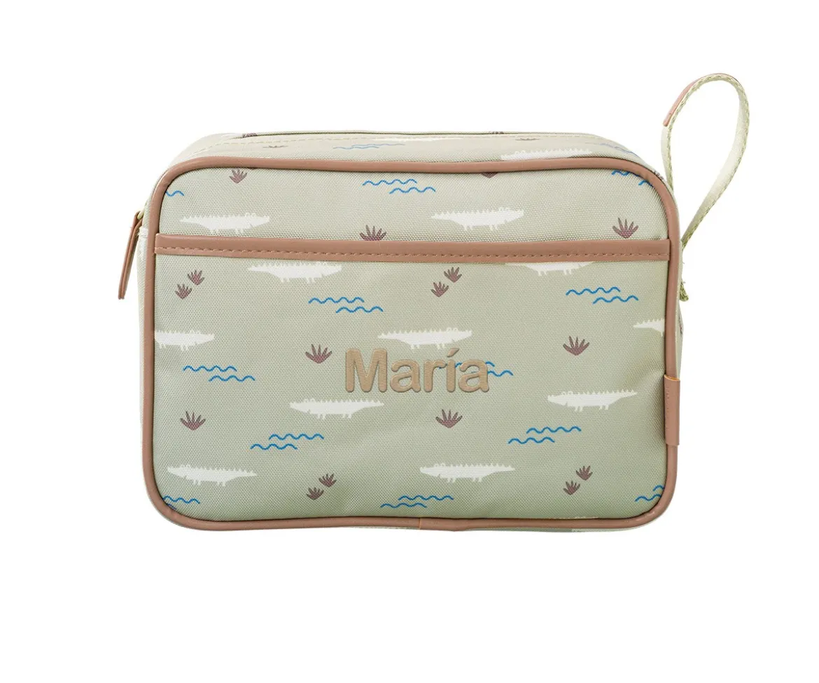 Neceser de Viaje Impermeable Cocodrilo Personalizable