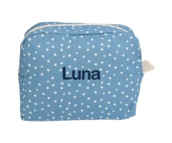 Neceser Grande Mini Star Azul Personalizable