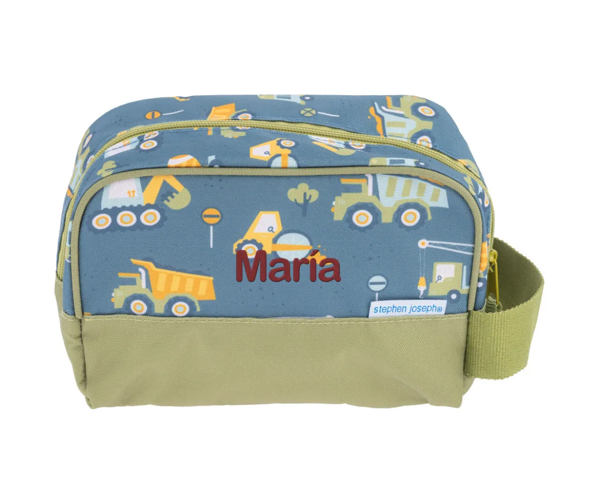 Neceser Infantil Blue Construction Personalizable