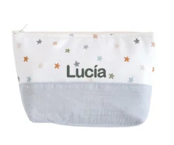 Neceser Infantil Little Stars Blue Personalizable