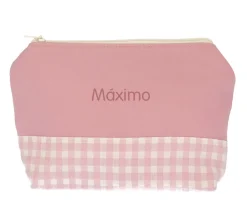 Neceser Infantil Vichy Rosa Personalizable