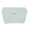 Neceser Infantil Vichy Verde Personalizable