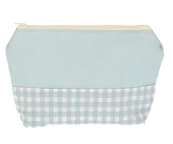 Neceser Infantil Vichy Verde Personalizable