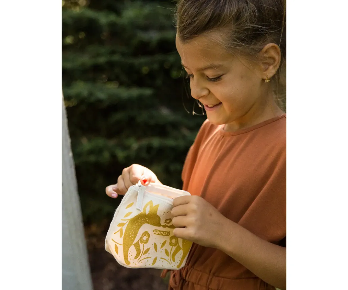 Neceser Sparkling Fox Gold con Maquillaje Infantil Orgánico