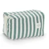 Neceser Stripe Green Khaki