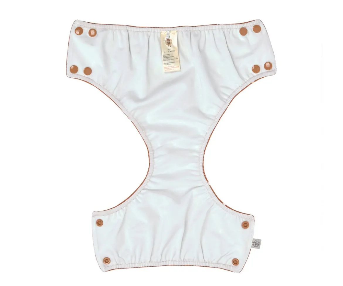 Pañal Bañador Botones Bricks Caramel