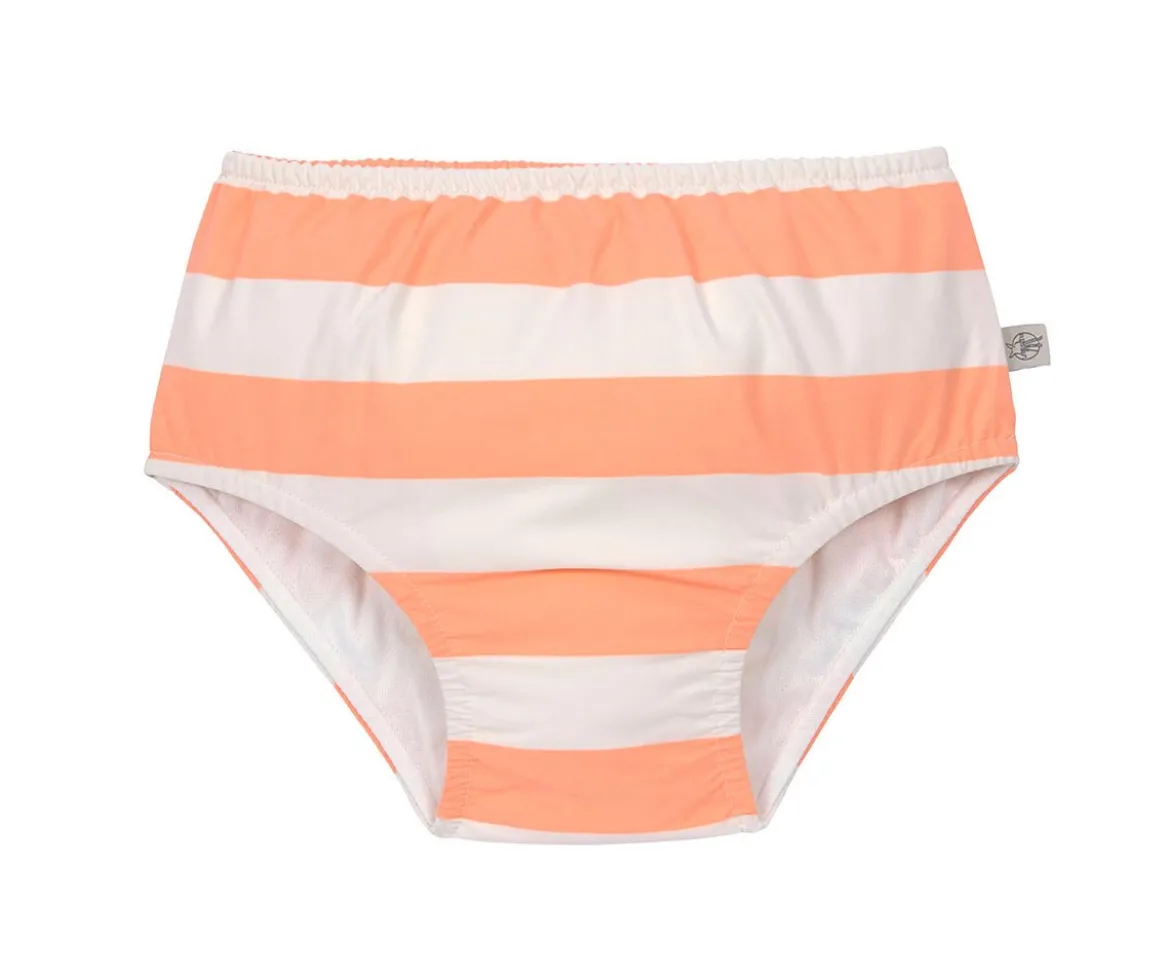Pañal Bañador con Volantes Stripes Milky Peach