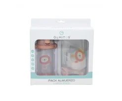 Pack Almuerzo Botella y Fiambrera Lion