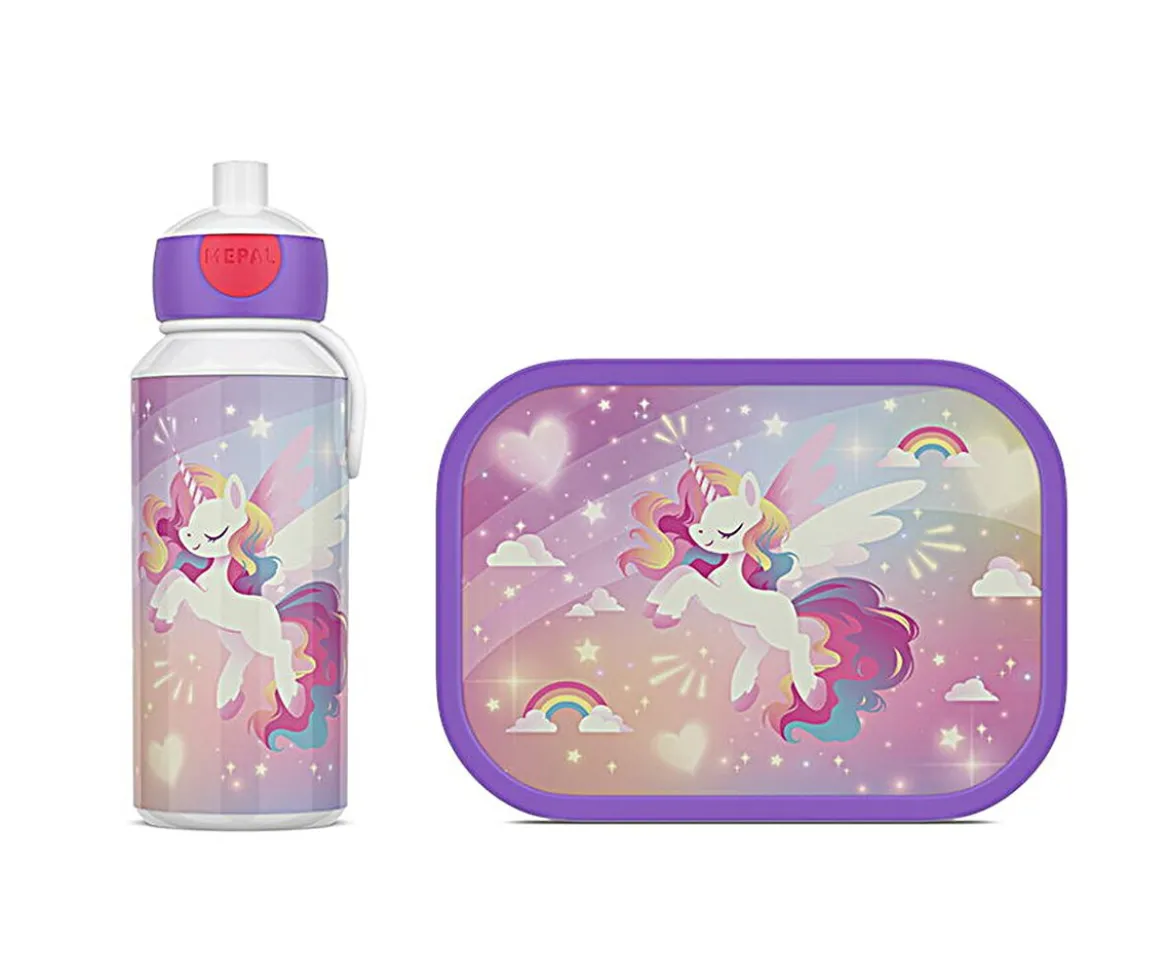 Pack Almuerzo Campus Unicorn Glow