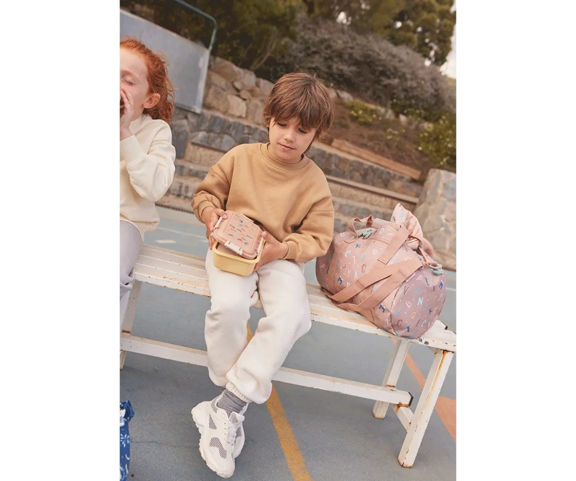 Pack Almuerzo Infantil Funny Letters Personalizable