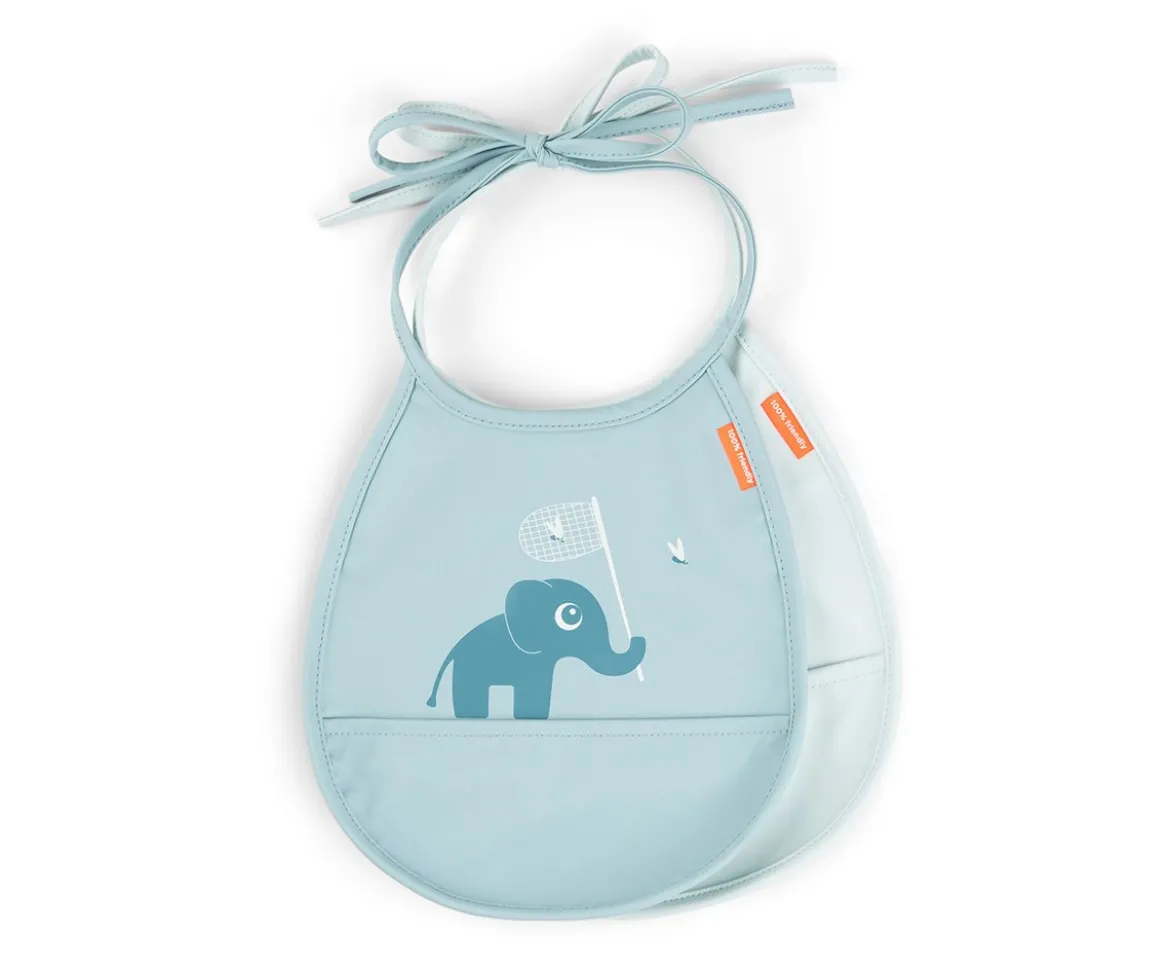 Pack 2 Baberos Pocket Elphee Blue