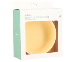 Pack Baby Meal Babero Silicona Fruits + Bol Silicona y Cuchara Acero Sun