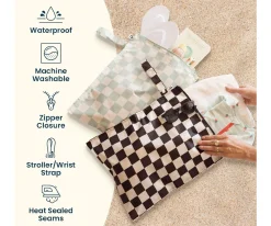 Pack 2 Bolsa Impermeables Blue Tie Die