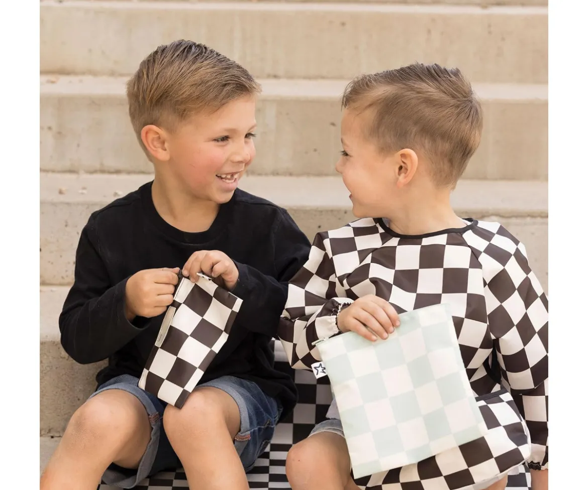 Pack 3 Bolsa Snack Checkers Sage