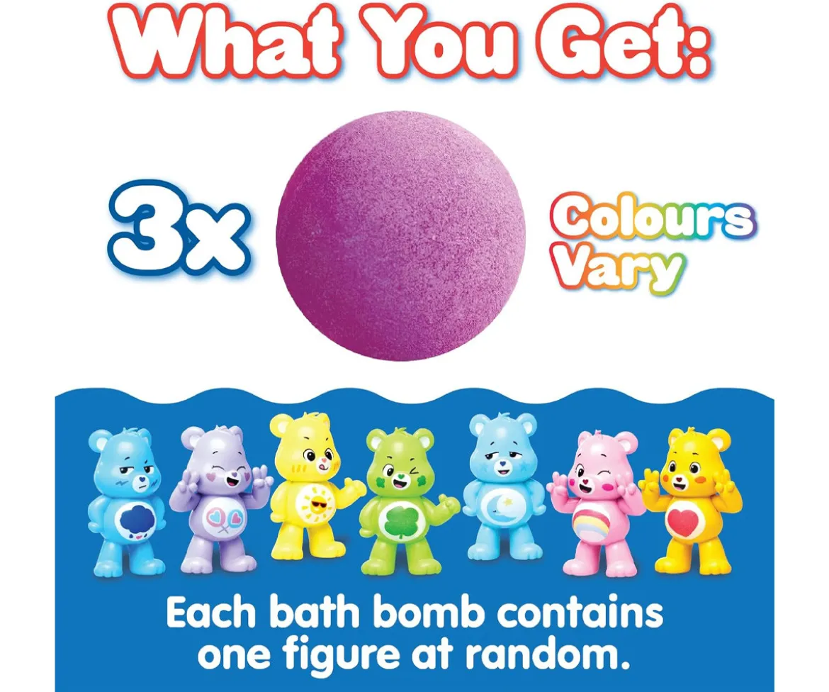 Pack 3 Bombas De Baño Surprise Osito Amoroso