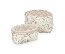 Pack 2 Cestas Acolchada Organizador Lierre Almond