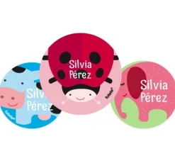Pack 3 chapas Personalizadas Animales