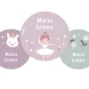 Pack 3 chapas Personalizadas Ballet