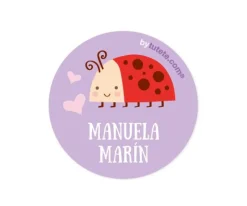 Pack 3 chapas Personalizadas Conejito