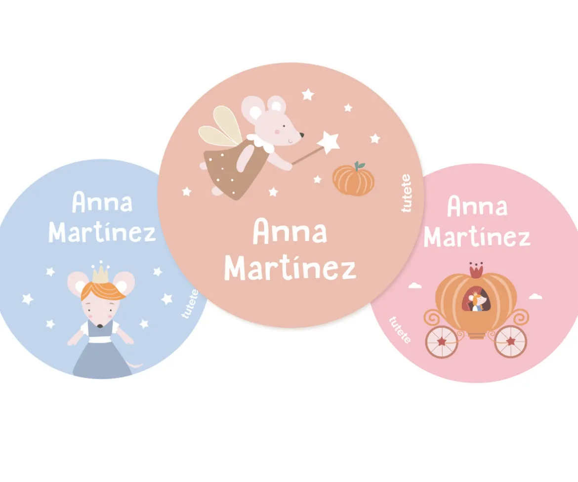 Pack 3 Chapas Personalizadas Mouse Fairies