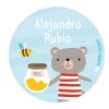 Pack 3 chapas Personalizadas Osito