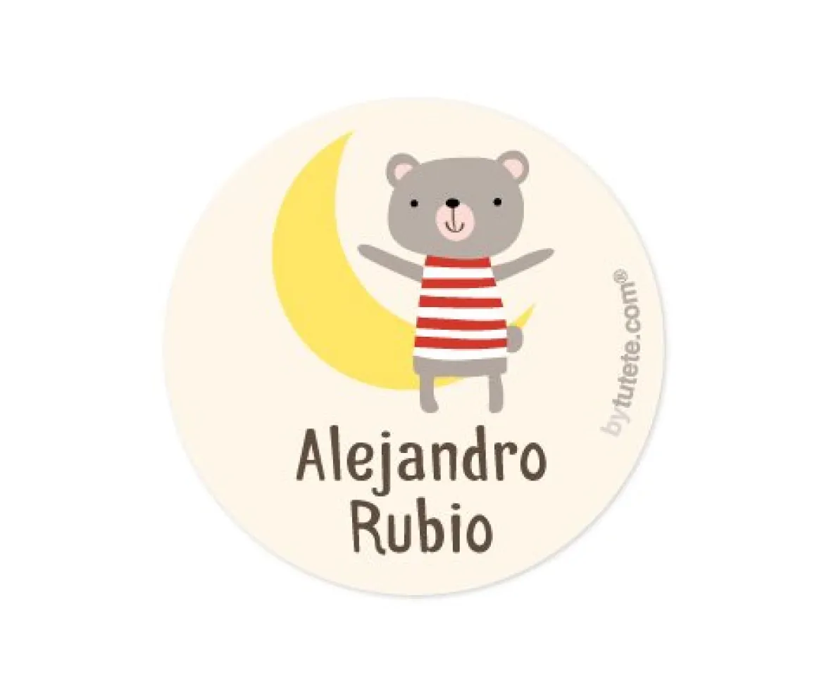 Pack 3 chapas Personalizadas Osito