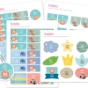 Pack Combinado Termo y Pegatinas Animales Salvajes