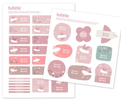 Pack Combinado Termo y Pegatinas Blossom Birds